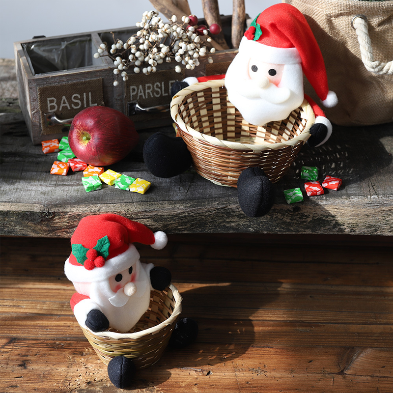 Brehn | Weihnachten Süßigkeiten Geflochtener Korb