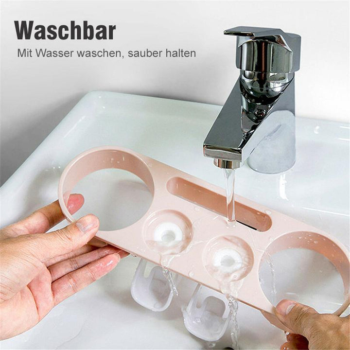 Automatischer Zahnbürstenhalter und Zahnpastaspender Set | Brehn