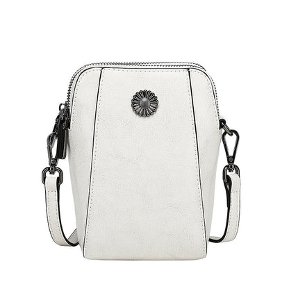 Handytasche aus weichem Leder für Damen