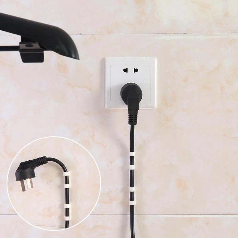 Selbstklebende Draht-/Kabelclips aus Kunststoff | Brehn