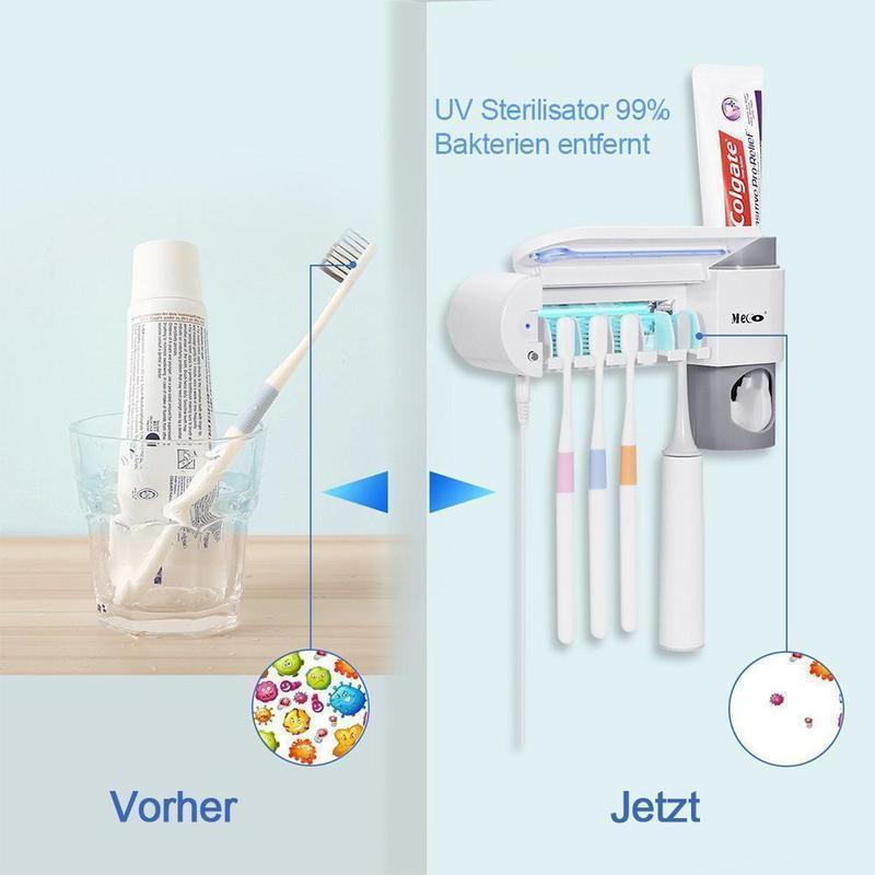 2-in-1 Desinfektioner Zahnbürstenhalter | Brehn
