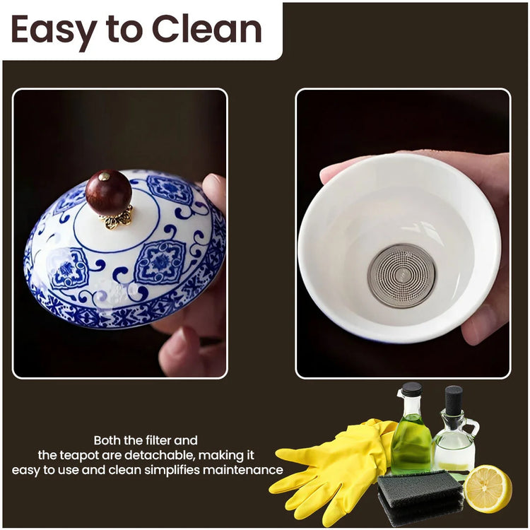 Brehn | Gongfu-Teeset aus Porzellan - Zeitlose Eleganz, perfekter Tee