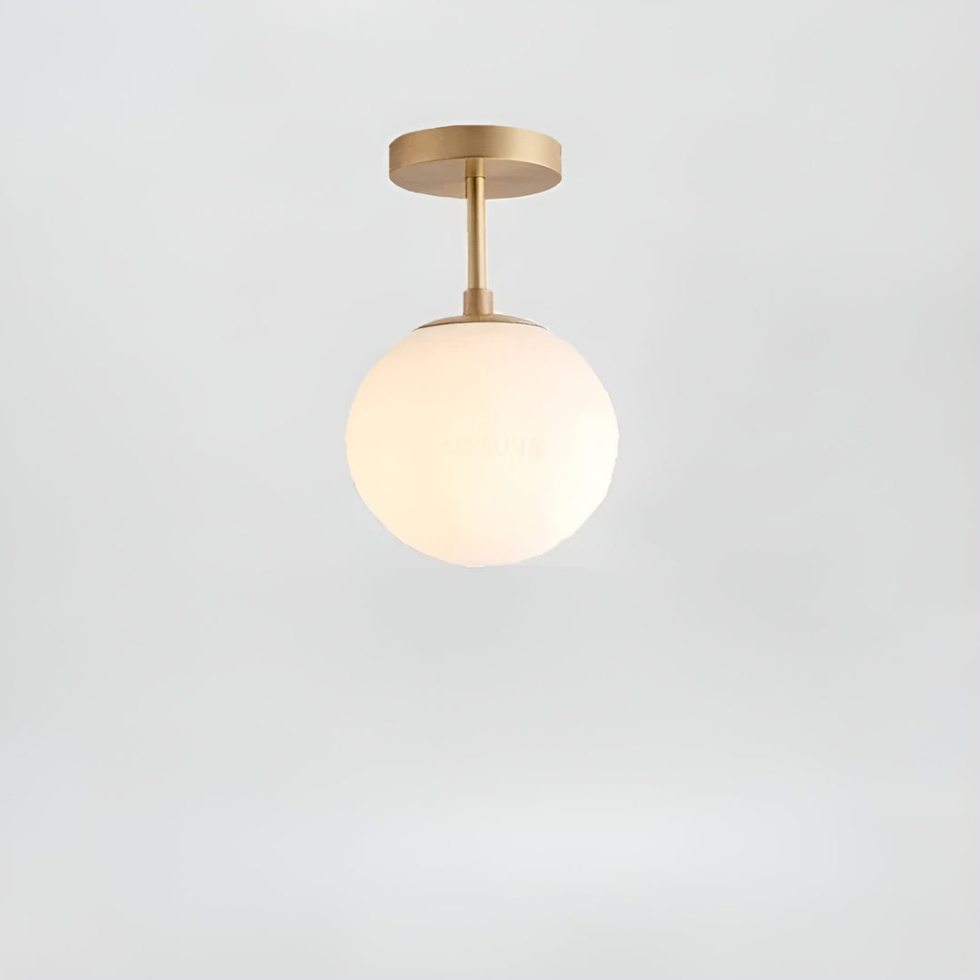 LED-Deckenleuchte aus Glas – Nordisches Design | Für Wohnzimmer & Schlafzimmer | Brehn