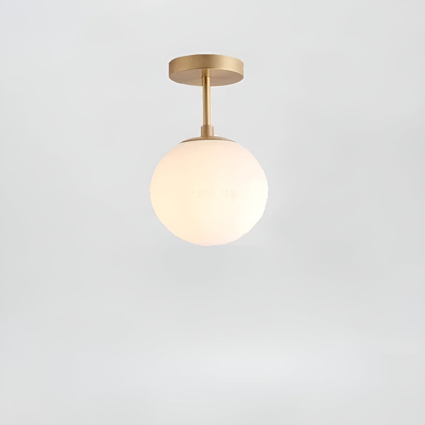 LED-Deckenleuchte aus Glas – Nordisches Design | Für Wohnzimmer & Schlafzimmer | Brehn