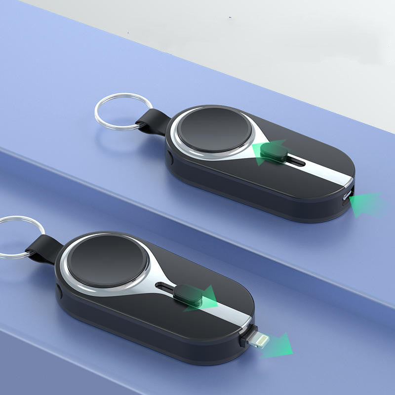 Brehn | 2000mAh Kompakt Mini Tragbare Kapsel Schlüsselanhänger Power Bank
