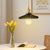 Vintage Keramik Hängelampe mit Falten-Design – Messing LED Pendelleuchte für Esszimmer und Wohnzimmer | Brehn