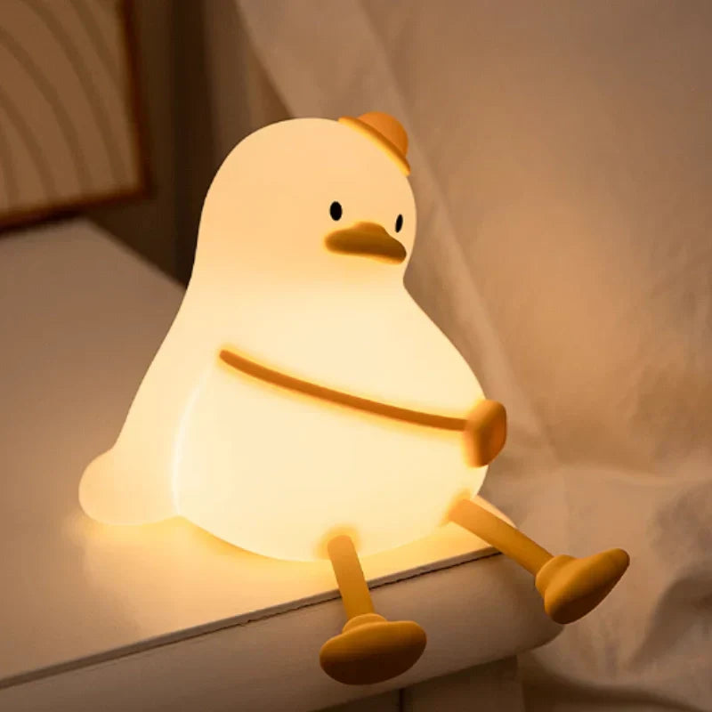 Nachtlicht aus Silikon, Tier-Nachttischlampe