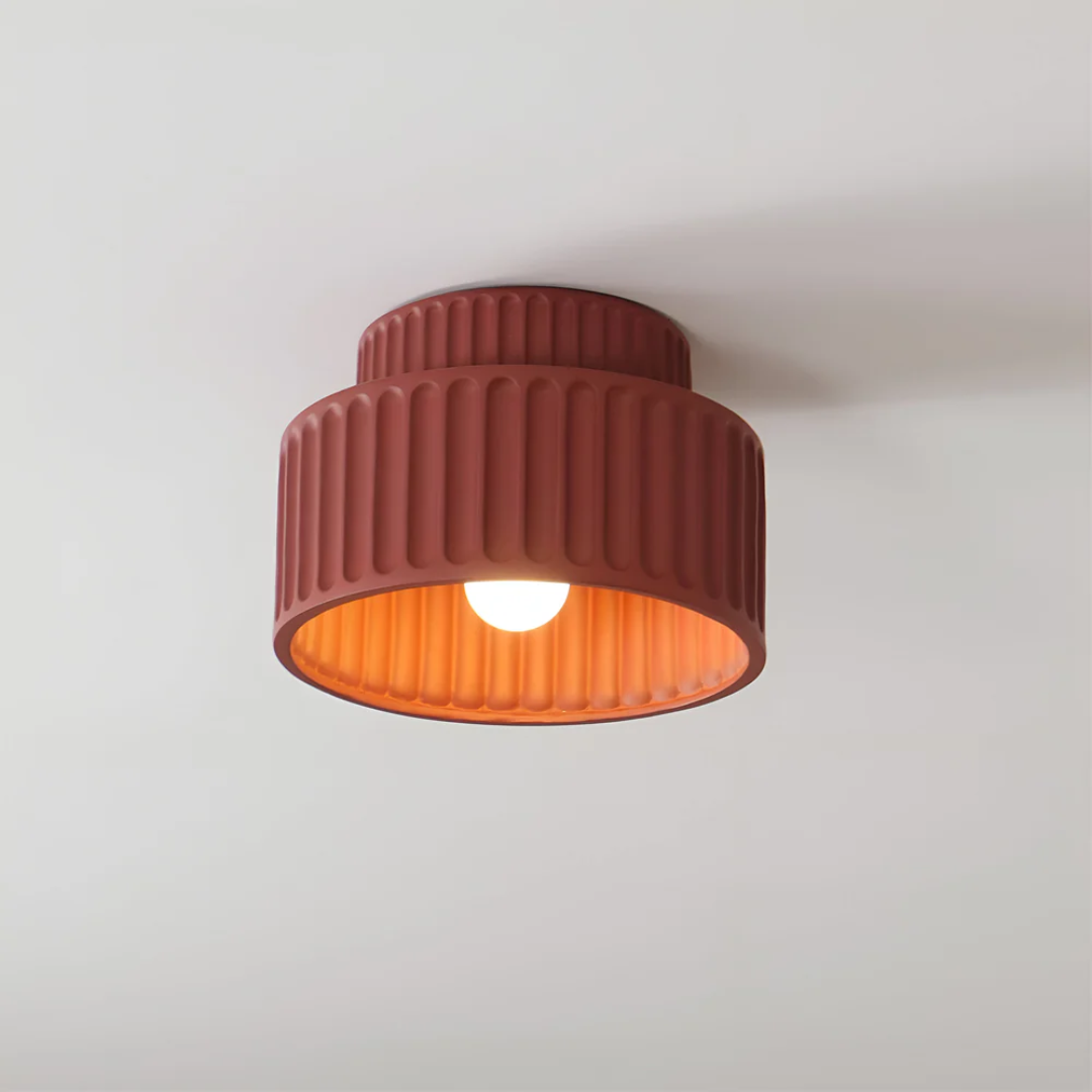 Brehn | Moderne gerippte Deckenlampe