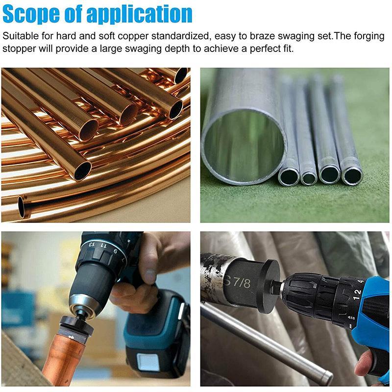 Brehn | Swaging-Werkzeug Bohrer-Bit-Set