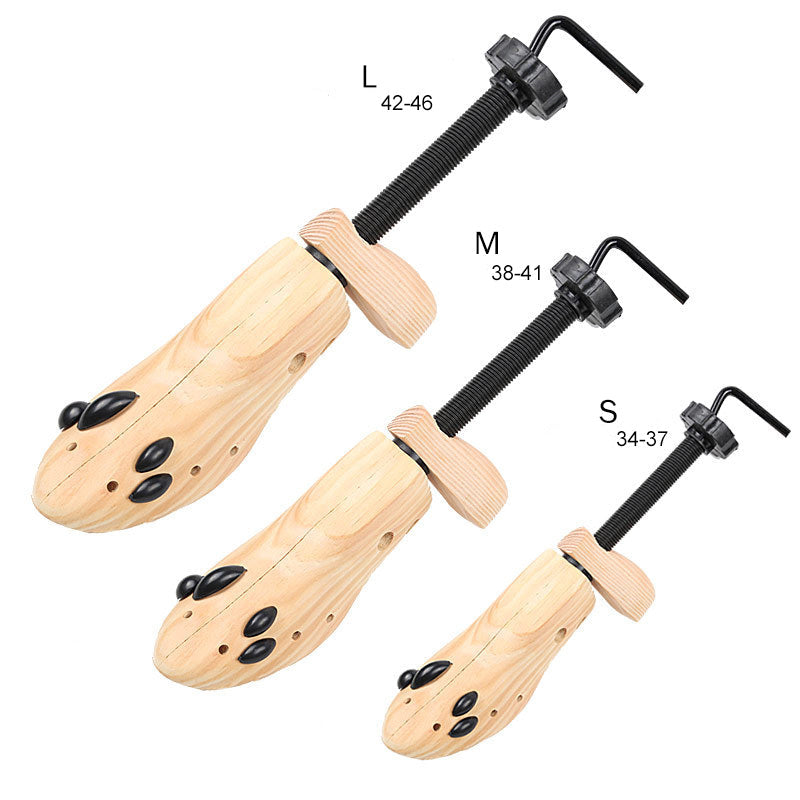 Verstellbarer Luxus Schuhspanner – Holz Komfort Anpassungshelfer | Brehn