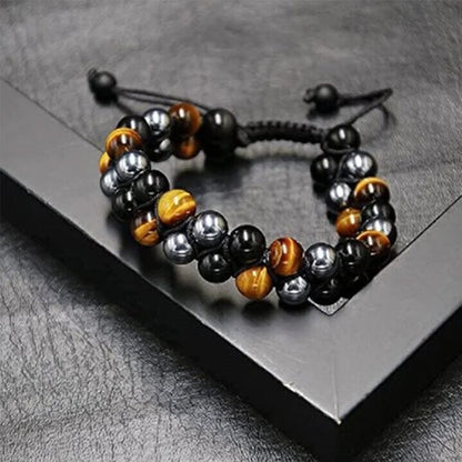 Brehn | Verstellbares Armband aus natürlichem Erz
