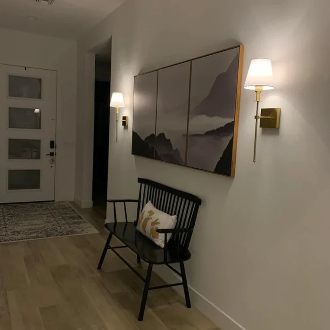 Brehn | Stylische Wandlampe Innen | 2 Stück