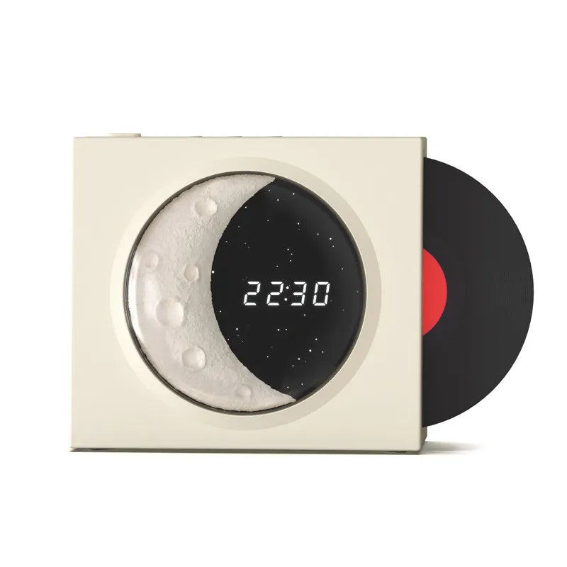 Lunar Tune Wireless Speaker Clock | Brehn