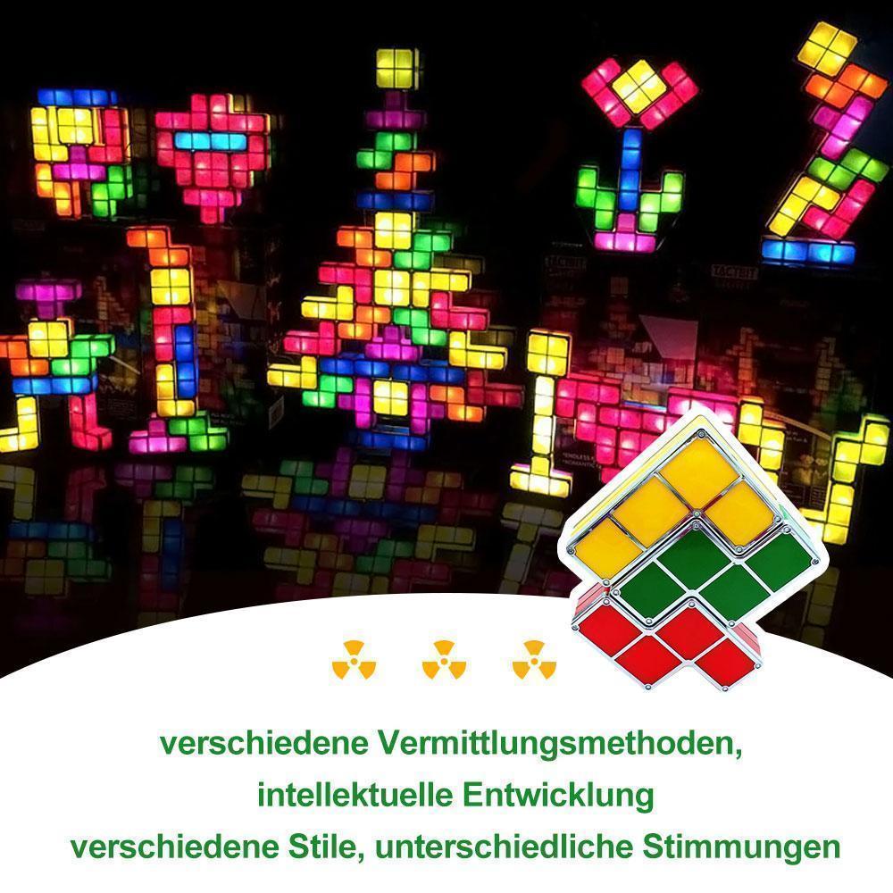 Tetris Stapelbares LED Nachtlicht | Brehn