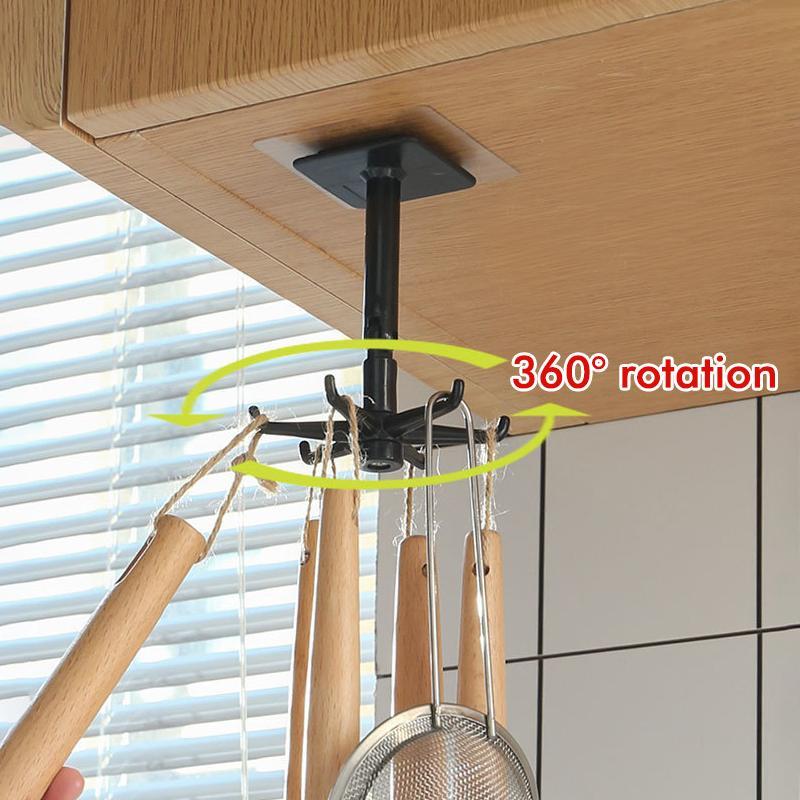 360° drehbarer faltbarer Haken | Brehn