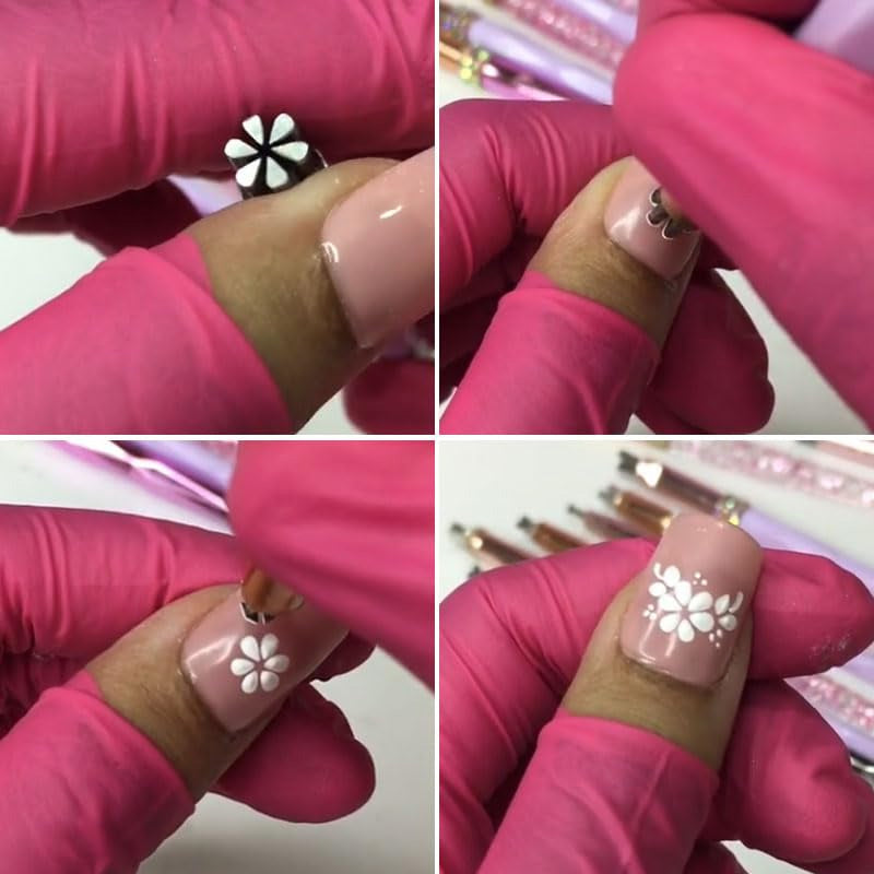 Brehn | 6 tlg. DIY Nagel-Stempelstift Set