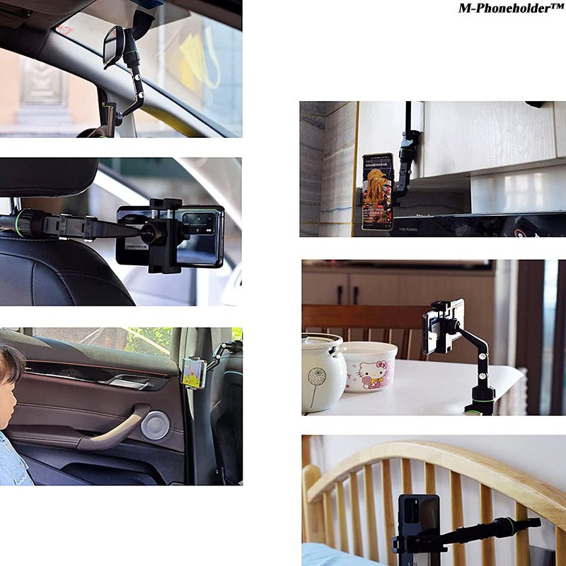 Brehn | LuxiHold Elite Phone Stand | Slim and Adjustable Holder for Hands-Free Convenience