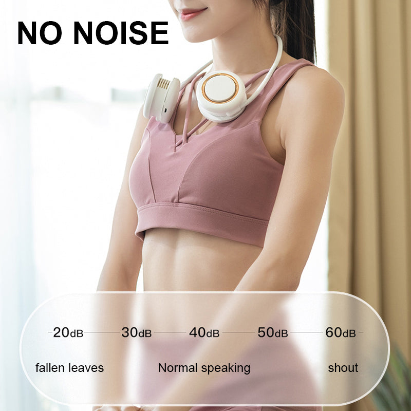 Faltbarer USB Mini Tragbarer Nacken Ventilator | Brehn