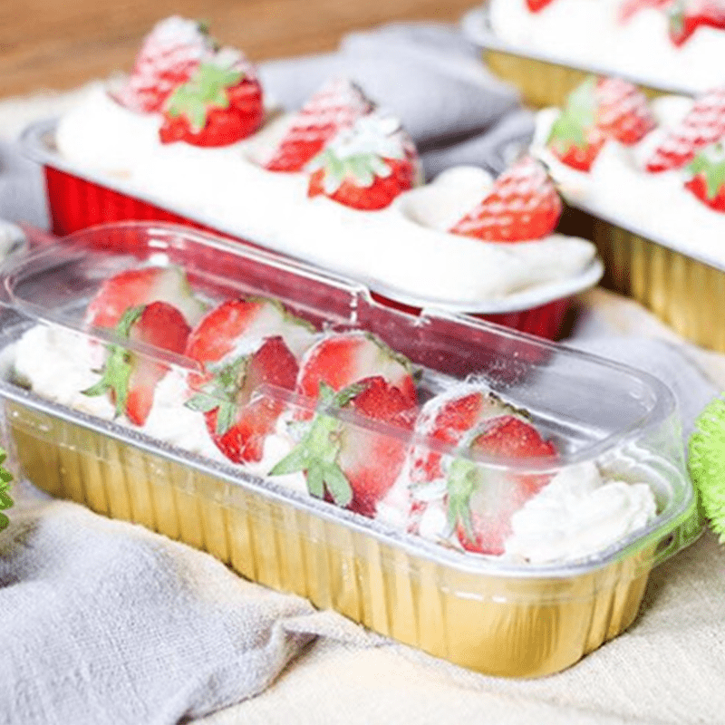 EINWEG ALUMINIUMFOLIE DESSERTFORM | Brehn