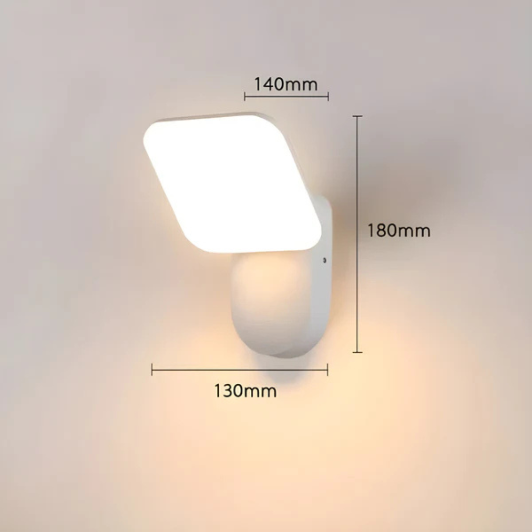 Brehn | Wasserdichte LED-Außenlampe mit Sensor
