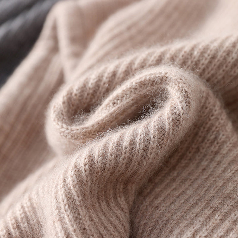 Strickschal, Ohrenschutz, warme Mütze