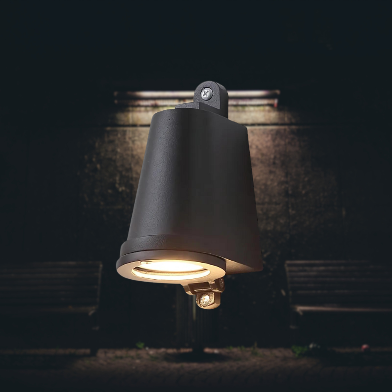 Elegante Outdoor Aluminium Wandlampe