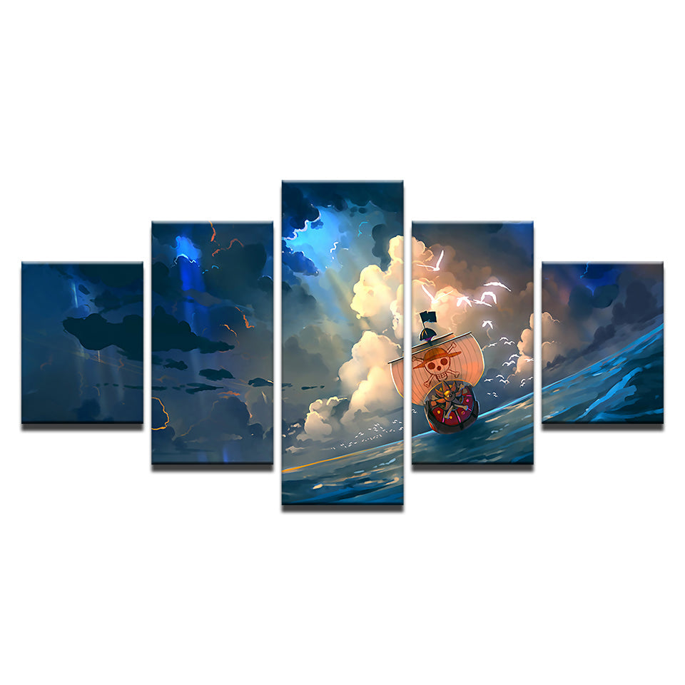 Pirate Paradise 5 Stück - Leinwand Wandkunst Gemälde
