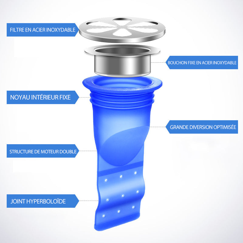 Silicone-Deodorant-Bodenablauf-Innenkern | Brehn