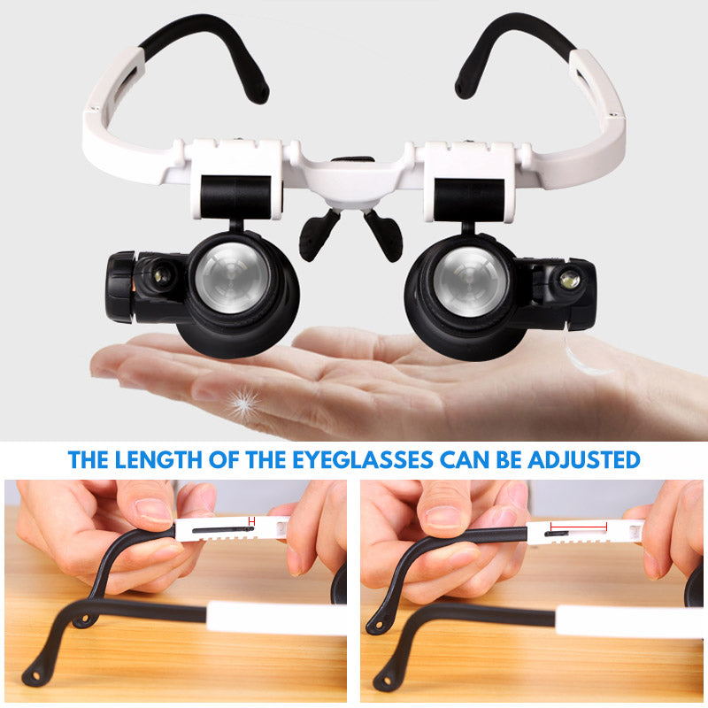 Brehn | LED-Brille Lupe