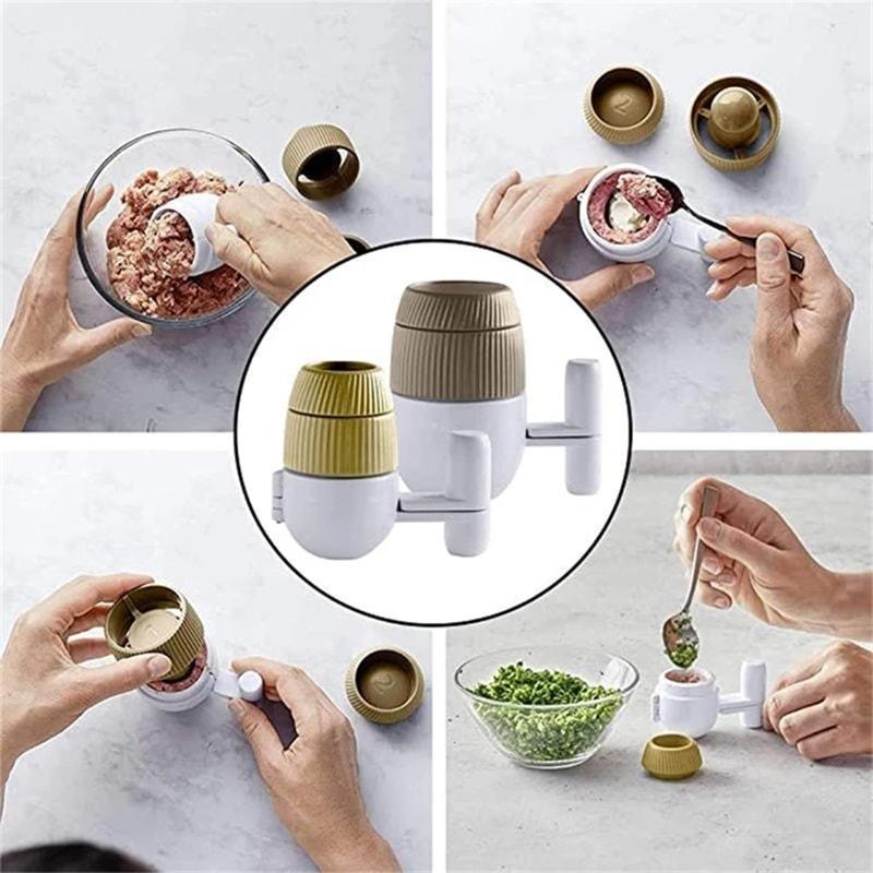 DIY Fleischbällchenform (2 Stk) | Brehn