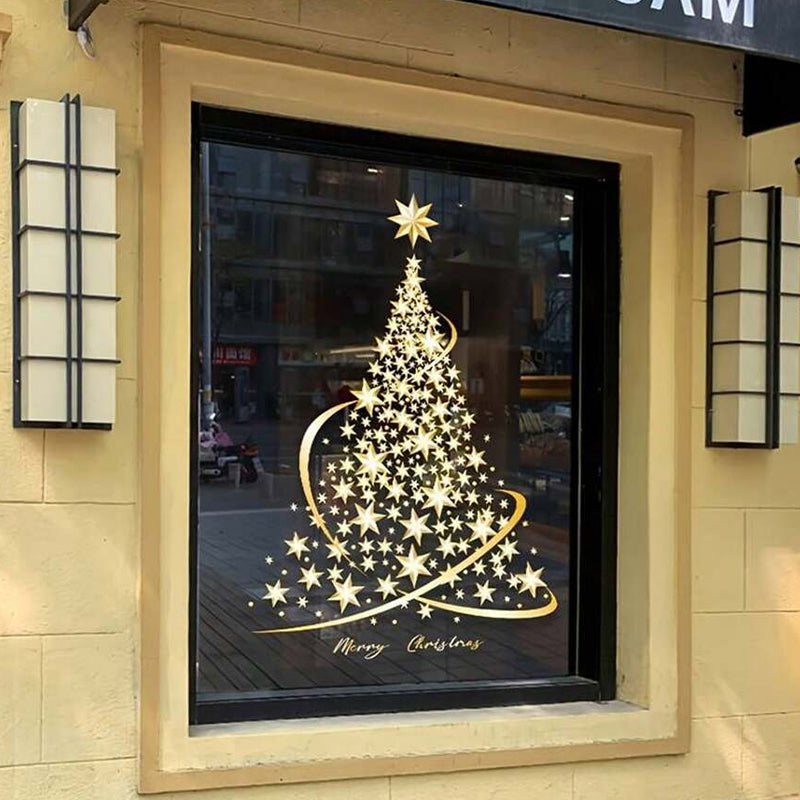 Brehn | Neujahrsfensteraufkleber
