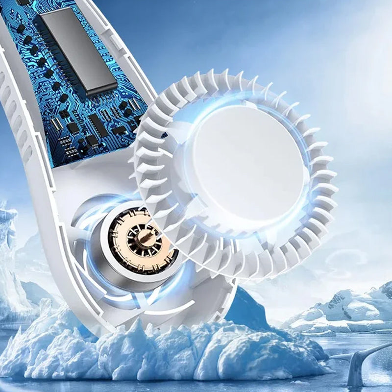 Sommer Tragbarer Nackenventilator | Brehn