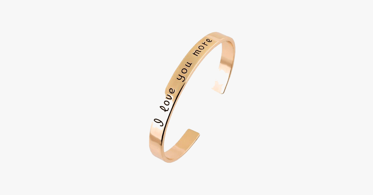 Ich liebe dich noch mehr Armbänder für jeden Anlass