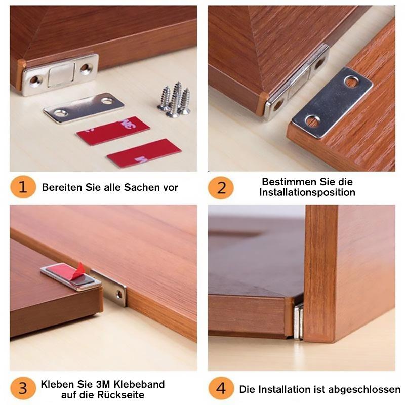 Brehn | Lochfreier magnetischer Türschließer