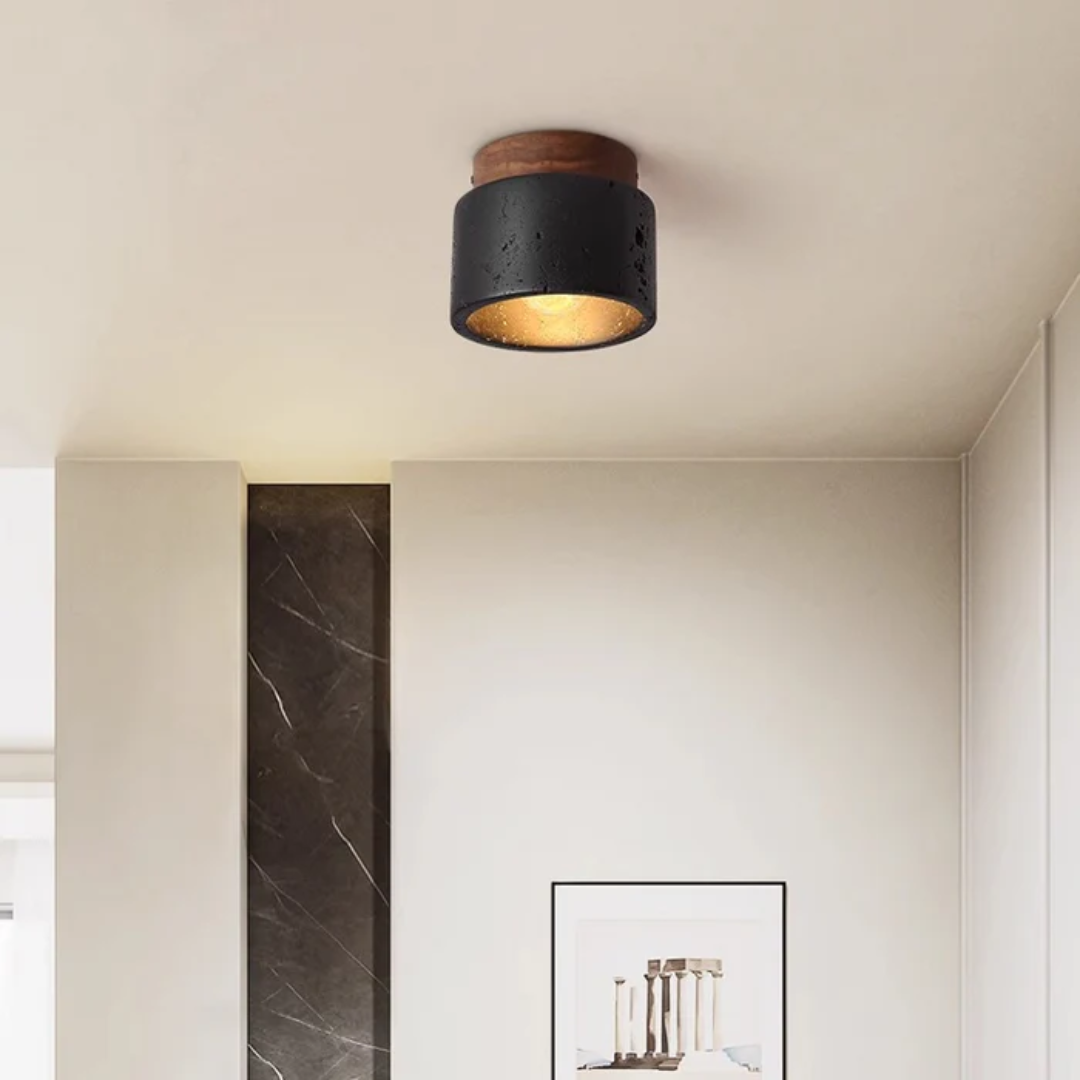 Brehn | Deckenlampe mit Steinoptik