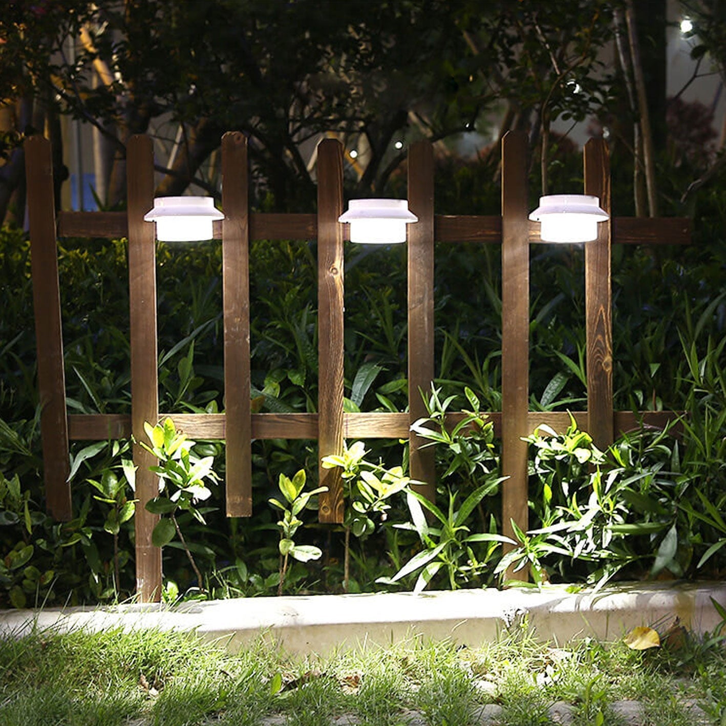 Solarzylinder-LED-Außen-Wasserdichte-Zaun-Wand-Sconces-Lampe | Brehn