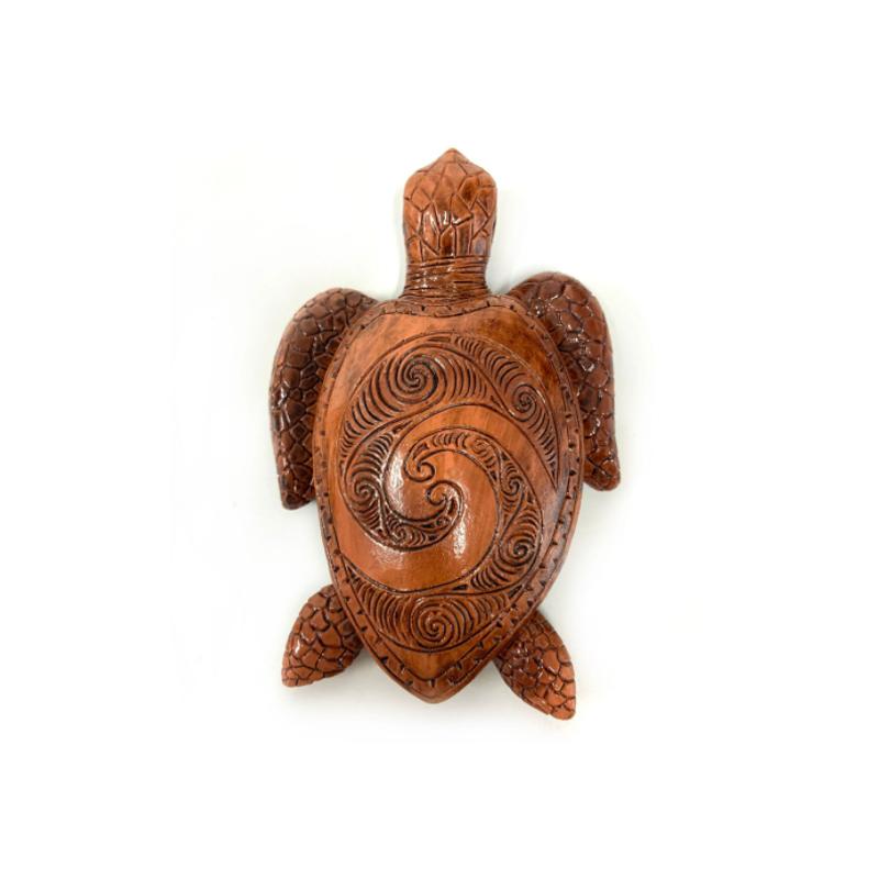 Holzskulptur Hawaii-Schildkröte | Brehn