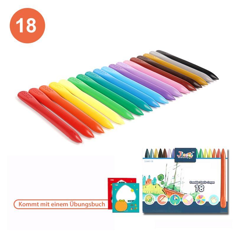 Brehn | Kindertagsgeschenke Plastikpinsel Set für Kinder mit Übungsbuch