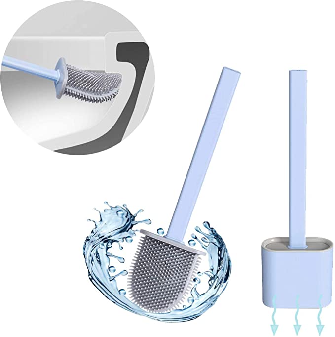 ChoreBuddy – Langlebiges Silikon-Toilettenbürsten-Set Brehn
