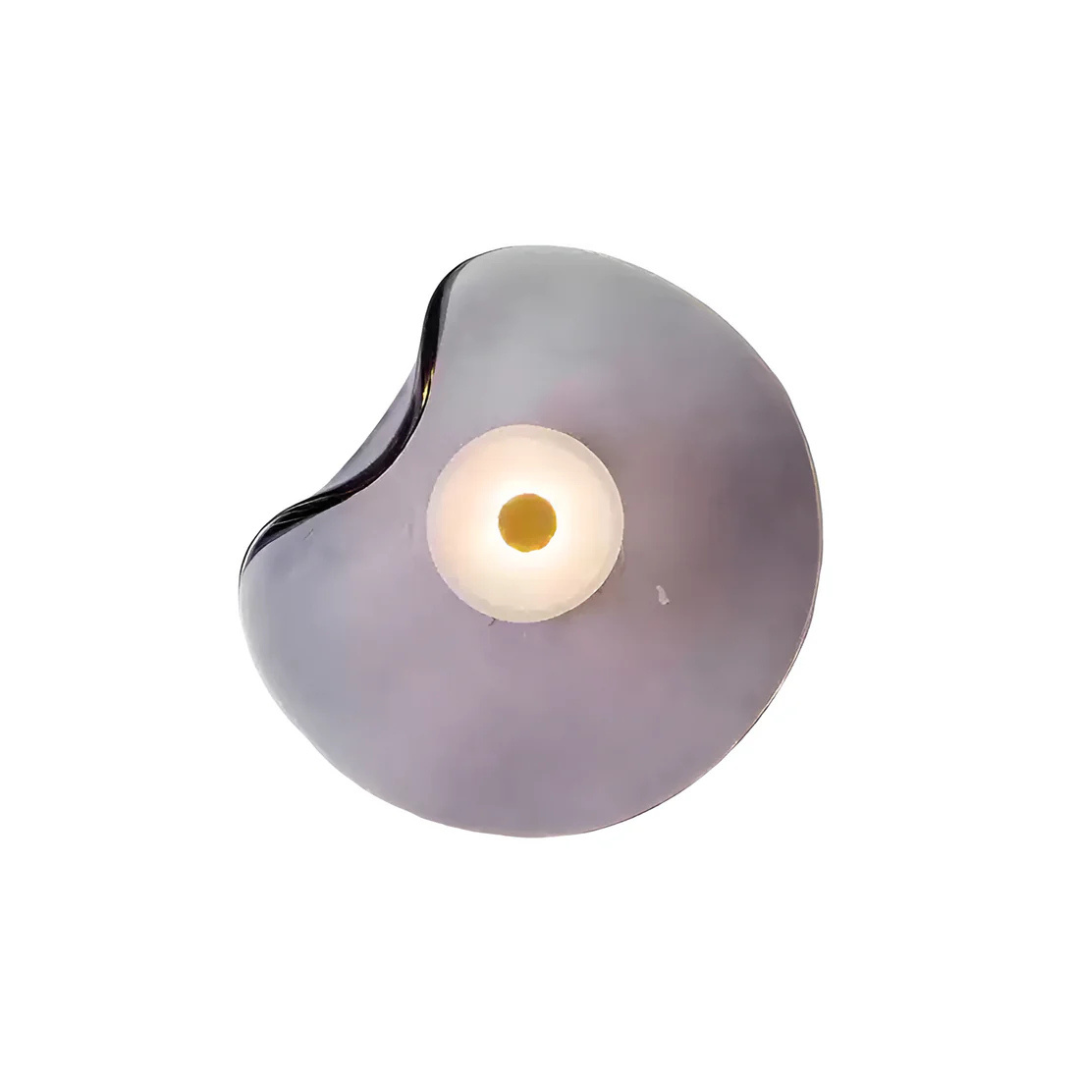 Brehn | Gekrüppte Glas Wandlampe