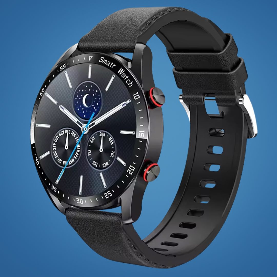 FitTrack | Nicht-invasive Fitness-Smartwatch - Verfolgt körperliche Aktivität - Herzfrequenz - Schlaf - Training - GPS-Benachrichtigungen - Wasserfest Brehn