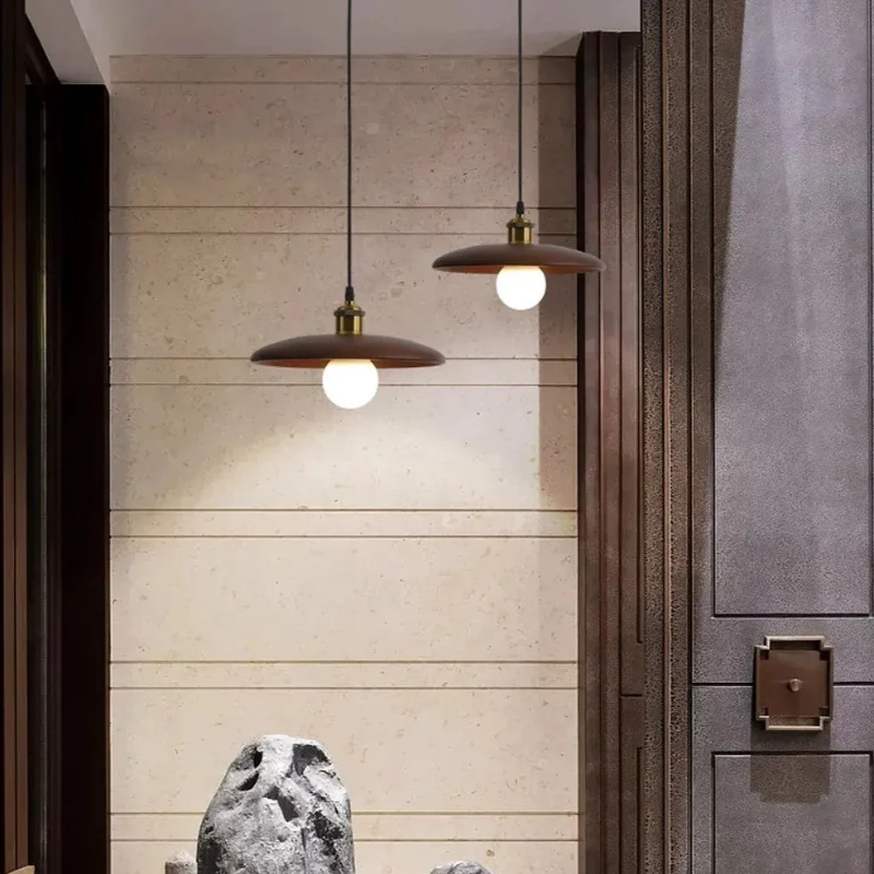 Brehn | Nordic Minimalist Holz LED Pendelleuchte