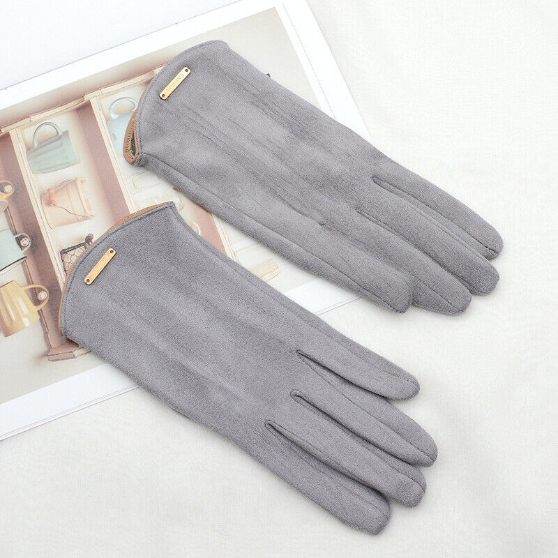 Klassische Wildleder Damen Handschuhe - SuaveTouch
