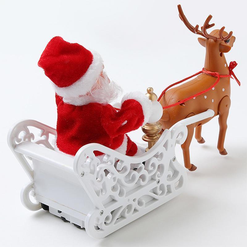 Elektrische Santa Claus Spielzeuge Musik Rentier | Brehn