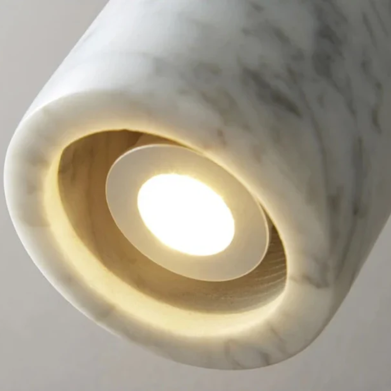 Brehn | Minimalistische Marmor LED Pendelleuchte