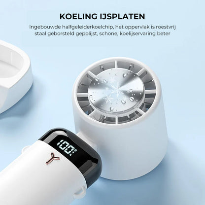 Portabler elektrischer Kühlventilator für Kältekompressen | Brehn