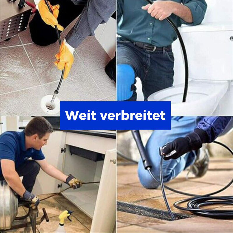 Hochdruckdüse aus rostfreiem Stahl zur Entstopfung von Abwasserrohren | Brehn