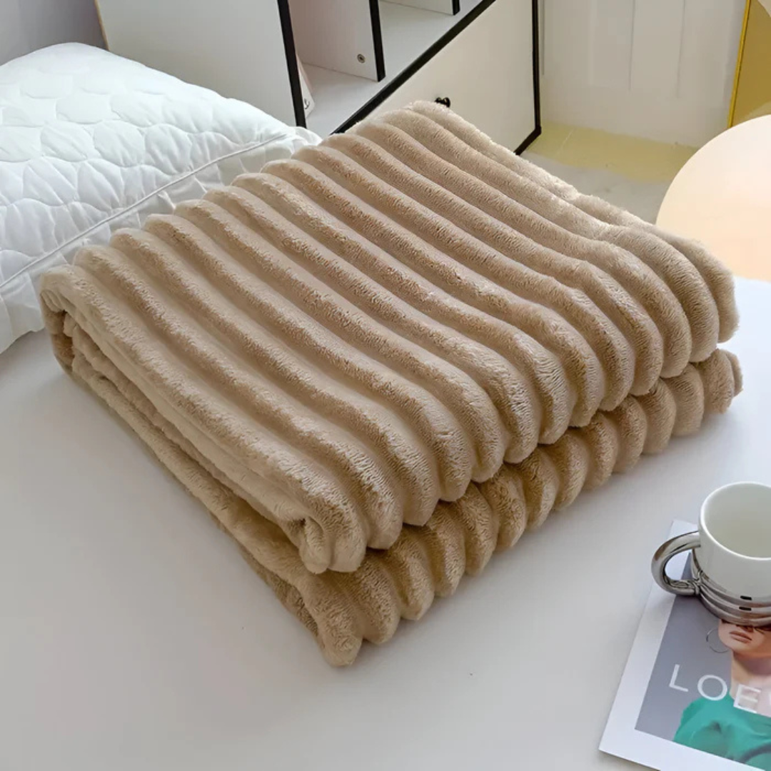 Brehn | Luxuriöse warme Fleece-Decke für den Winter