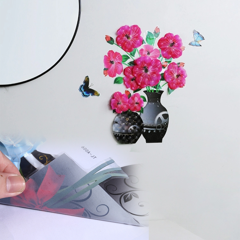 Brehn | 3D Vase Wandaufkleber