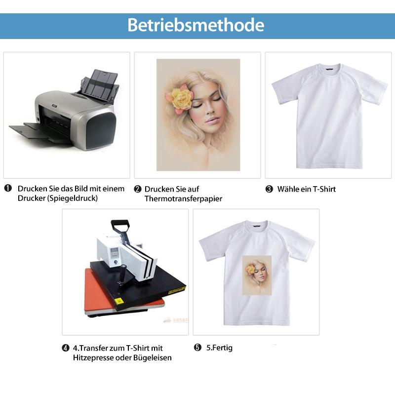 Basteln Transferpapier für Inkjetdrucker（5 Blätter） | Brehn